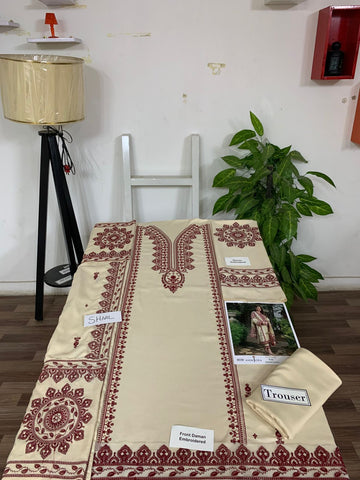 ASIM JOFA -Dhenak Embroidered