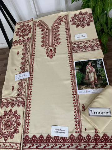 ASIM JOFA -Dhenak Embroidered