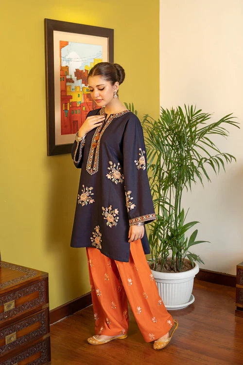 Urge Luxury 2 Piece Fully Embroidered Suit