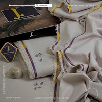 JUNAID JAMSHED -Hybrid Weft - Thunder - ( Unstitched ) Shalwar Kameez ( Four Season )