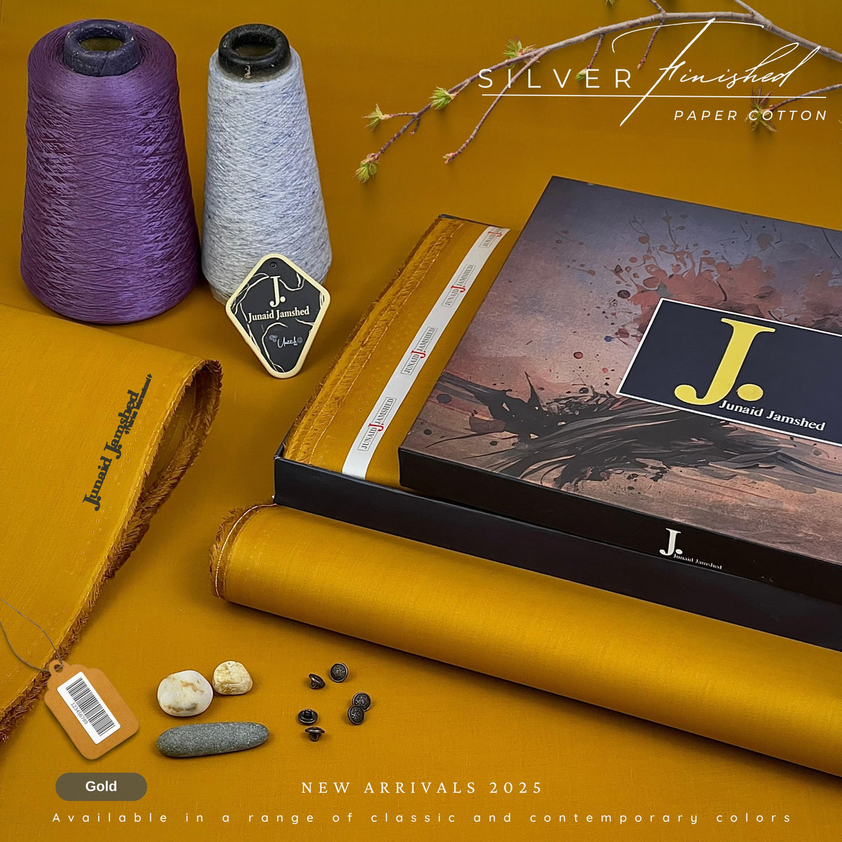 PAPER COTTON | BY JUNAID JAMSHED | Gold
