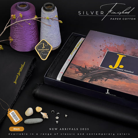 PAPER COTTON | BY JUNAID JAMSHED | Black