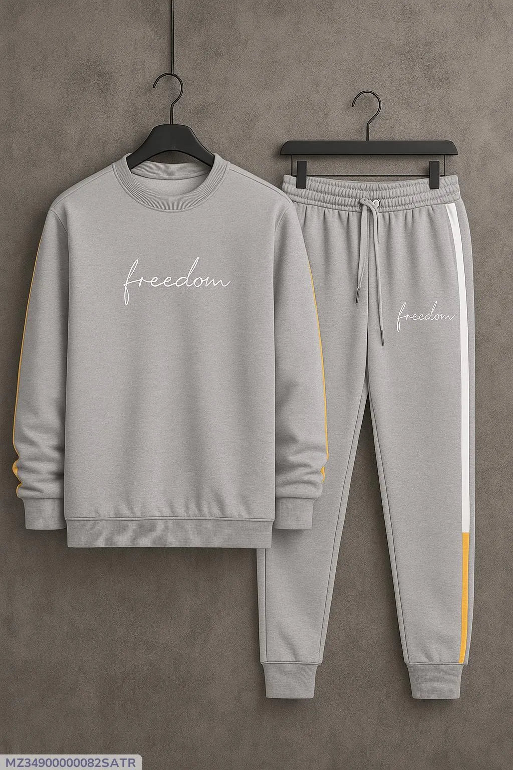2 Pcs Men's Dri Fit Printed Track Suit