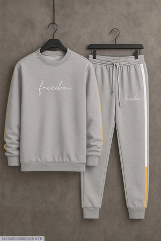 2 Pcs Men's Dri Fit Printed Track Suit