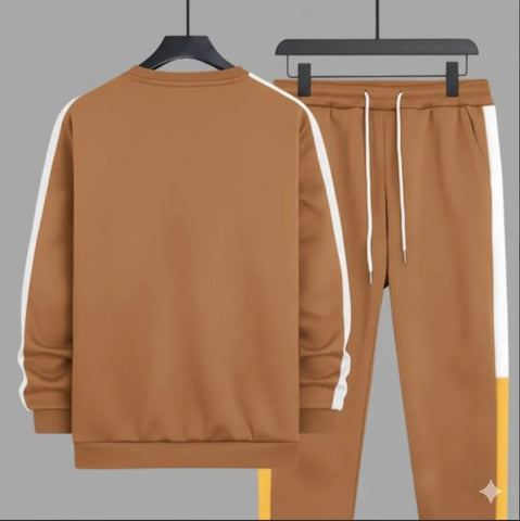 2 Pcs Men's Dri Fit Printed Track Suit