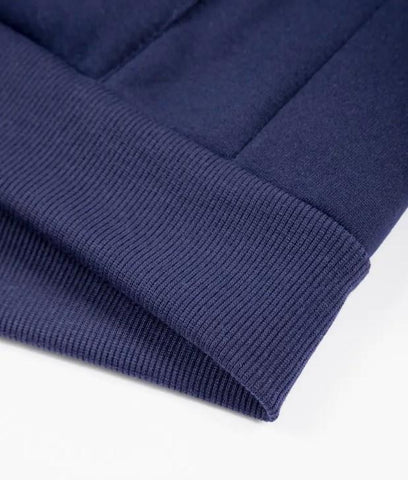 2pcs Men's Fleece Plain Zipper Track Suit