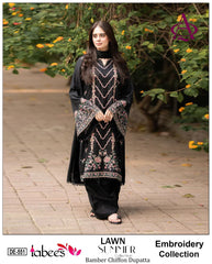 Lawn here Eid collection 
3pc suit
Brand name: Labees