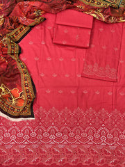 EID Collection *MARIA B*  3pc Fancy Lawn Embroidery Collection 
`Fabric Lawn`
🪡