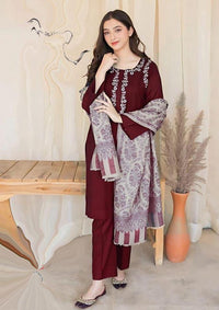 ASLINE– Luxury Embroidered 3-Piece in DHANAK