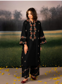 LEENA 2 PIECE UNSTICED IN DHANAK FT-02