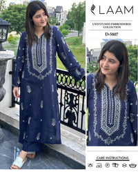 LAAM - 2 PIECE UNSTICED IN DHANAK
