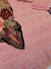 EID Collection *MARIA B*  3pc Fancy Lawn Embroidery Collection 
`Fabric Lawn`
🪡